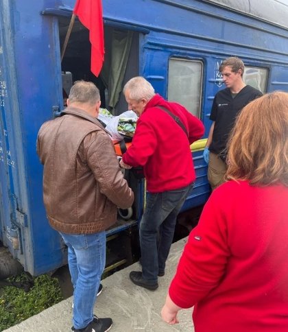 На Львівщину евакуювали 14 пацієнтів з Донецької та Дніпропетровської областей