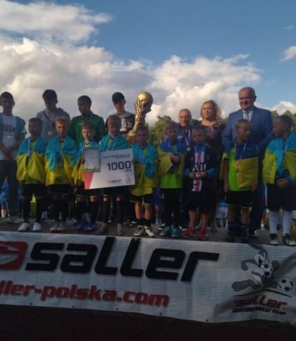 Школярі зі Львівщини виграли міжнародний футбольний турнір