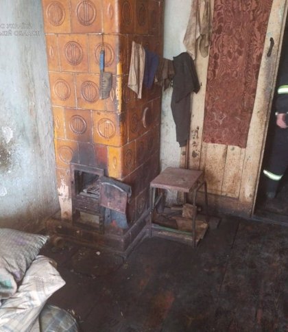 На Яворівщині вогнеборці під час пожежі врятували життя чоловіка