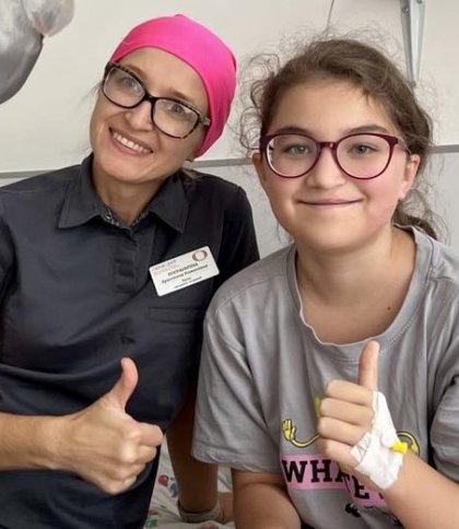 Львівські хірурги прооперували 10-річну дівчину з вродженою вадою губи