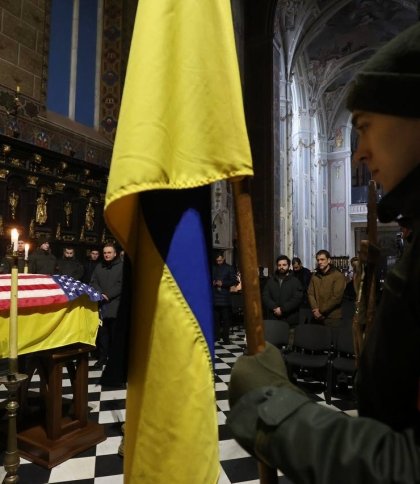 У Львові провели в останню путь американця, який віддав життя за Україну