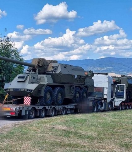 Україна отримала самохідні артилерійські установки Zuzana 2