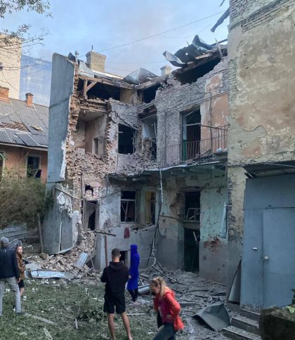 Зруйнований ворожою атакою будинок у Львові неможливо відновити