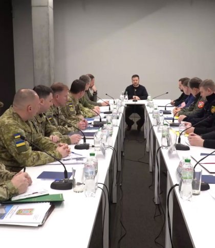 Зеленський у Львові провів координаційну нараду, говорили про обстановку на кордоні з Білоруссю