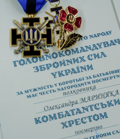 13 офіцерів з Бродівщини посмертно нагородили “Комбатанським хрестом”