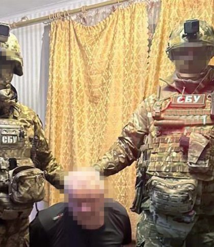 Чоловік працював охоронцем дитсадка й корегував російські удари, фото СБУ
