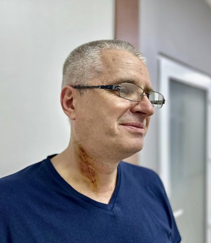 Львівські хірурги видалили рідкісну пухлину на шиї 54-річного чоловіка