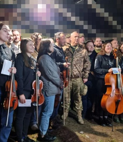 Симфонічний оркестр зі Львова виступив за 12 км від зони ведення активних бойових дій