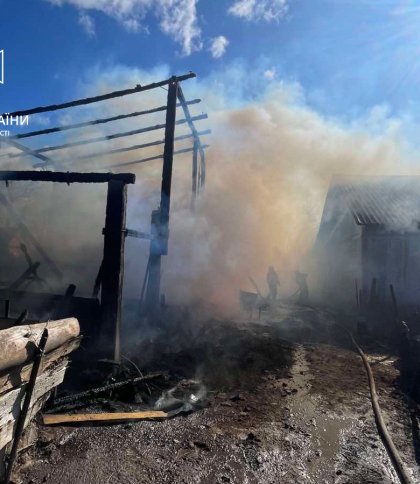 На Львівщині пожежа ледь не знищила житловий будинок