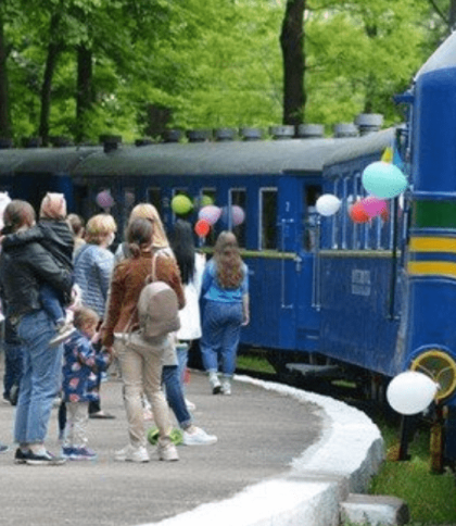 Дитяча залізниця у Львові