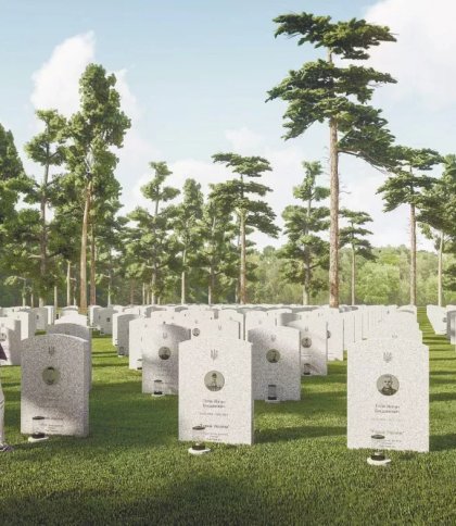 Ескіз Національного військово-меморіального кладовища
