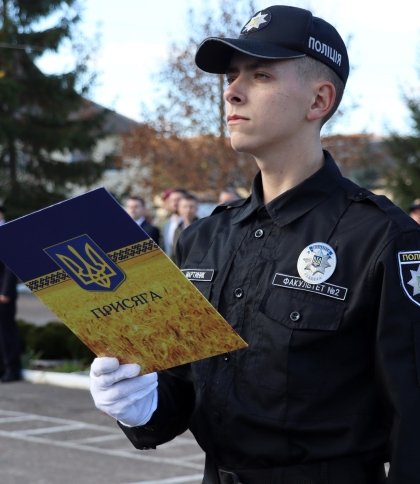 У Львові понад 360 курсантів університету внутрішніх справ присягнули на вірність українському народові