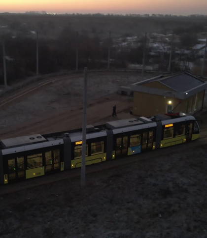 У Львові на маршрут №8 виїде новий п’ятисекційний трамвай «Електрон»