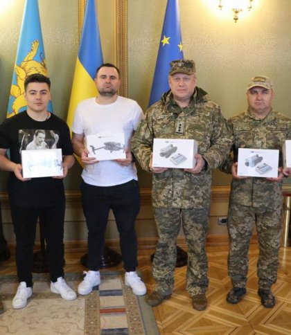 Воїнам зі 103-ої та 125-ої бригад ТРО передали шість дронів зі Львівщини