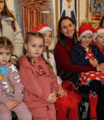 Свято Миколая для дітей-переселенців у Одесі, 19 грудня 2022, фото USI Online