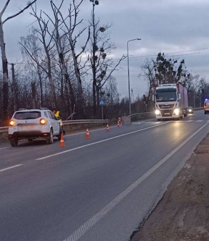 Через ДТП біля Стрия перекрита одна смуга траси: є постраждалі