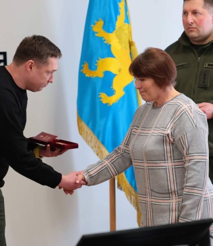 Козицький нагородив сім’ї полеглих Героїв орденами «За мужність» (фото)