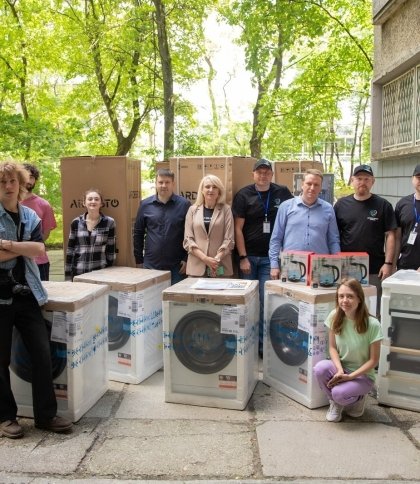 Побутова техніка на майже 180 тисяч гривень: гуртожитки Львівської національної академії мистецтв отримали допомогу від благодійників