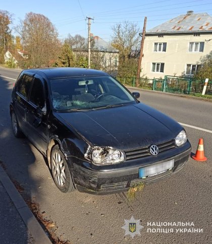 На Дрогобиччині у ДТП з Volkswagen загинув 91-річний велосипедист