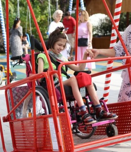 У Львові створили перший в Україні парк розваг для дітей з інвалідністю: що там облаштували (фото)