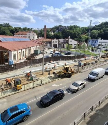 Оновлення перехрестя Сахарова—Вітовського у Львові: коли відновлять звичний рух трамваїв