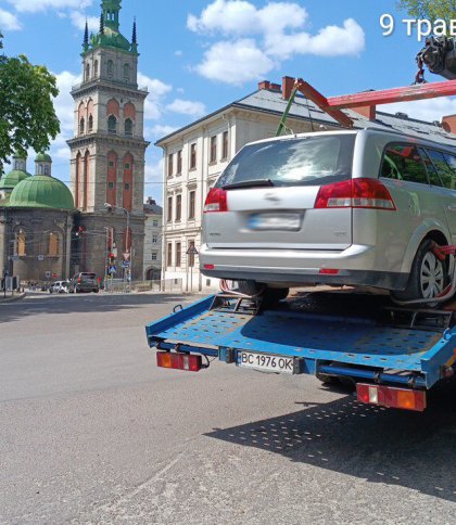 За тиждень у Львові евакуювали понад 220 автомобілів