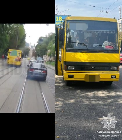 У Львові оштрафували двох водіїв маршруток, порушення яких користувачі виклали у соцмережі