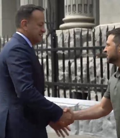 В Україну прибув очільник уряду Ірландії (відео)