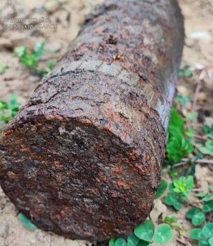 На Львівщині під час збирання грибів знайшли артилерійський снаряд: піротехніки знищили боєприпас