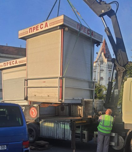 У Львові демонтували ще два кіоски “Інтерпрес”
