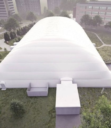 У Львові за 14,8 млн грн купили купол для нової льодової арени