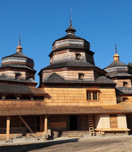 На Львівщині реставрують дерев’яну церкву XVII ст.: що вже зробили (фото)