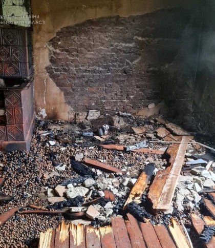 У Сколе в цегляній літній кухні зайнялася пожежа