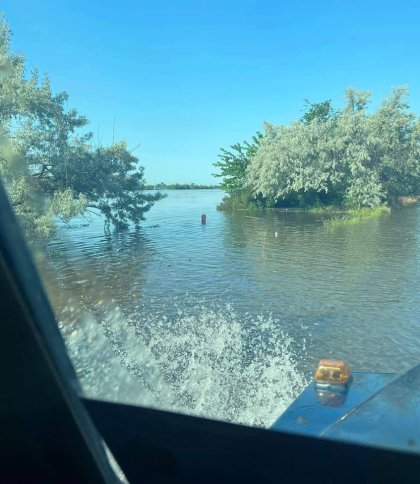 Гідропарк і Нафтогавань в Херсоні вже затоплено 