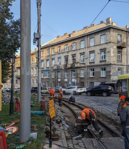 Через заміну колії трамваї у Львові курсуватимуть за зміненими маршрутами: деталі
