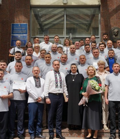 Історичний випуск медичних капеланів УГКЦ