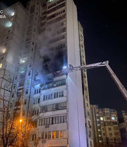 Масова атака на Київ: є загиблі та поранені, частина міста без тепла