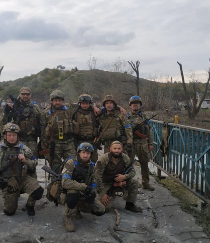 Поліцейські з батальйону «Львів» боронять від окупантів Бахмут (фото)