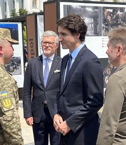 До Києва приїхав прем’єр-міністр Канади