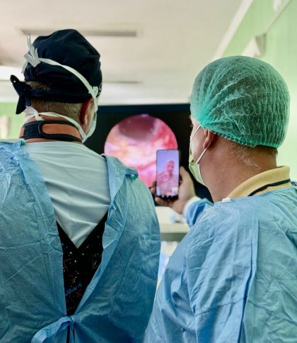 В лікарні Львівського медуніверситету провели унікальну операцію з імплантації уретрального стенту