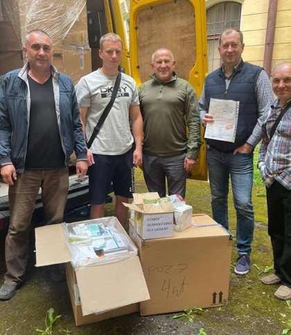 Польське містечко передало гуманітарну допомогу Стрию