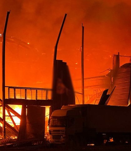 На Львівщині збито сім безпілотників: в чотирьох місцях сталося загоряння (фото,відео)