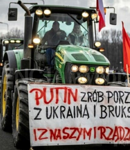Польський фермер закликав Путіна «навести порядок» в Україні, в Брюсселі і з польським урядом, фото WYBORCZA