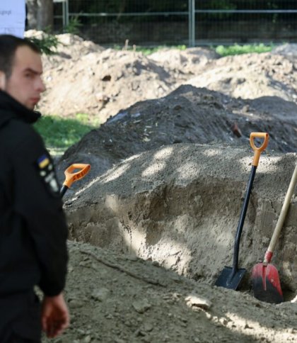 Під час ексгумації польських поховань у Львові знайшли рештки близько 40 людей