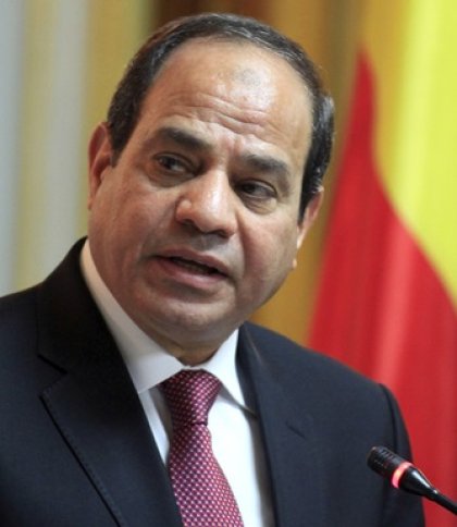 Президент Єгипту розмовляє із журналістами