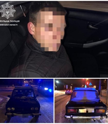 Випив та викрав авто: у Львові патрульні зупинили 20-річного жителя Черкащини