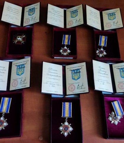 Шістьох захисників з Самбірщини посмертно відзначили високими державними нагородами
