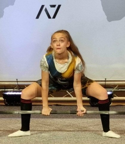 16-річна яворівчанка стала чемпіонкою Європи  в пауерліфтингу втретє за рік