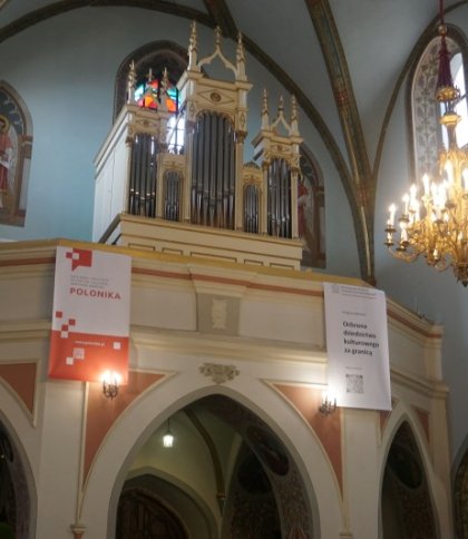 В костелі у Мостиськах відреставрували орган XIX століття
