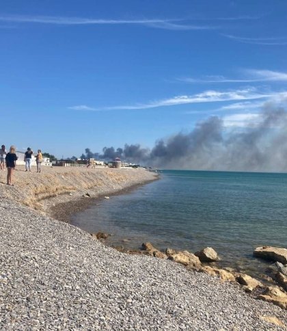 Міноборони рф прокоментувало вибухи в Криму: жодного вогневого впливу на аеродромі не було
